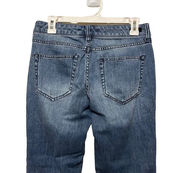 Liverpool Distressed Crop Boyfriend Jeans - Picture 6 of 12